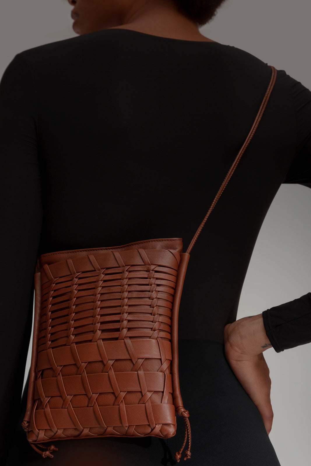 TRENA - Flat Square Crossbody Bag | Hereu Women|Men