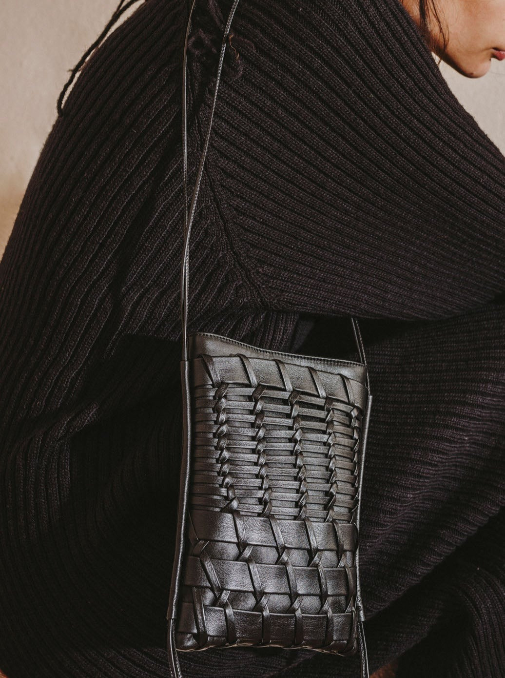TRENA - Flat Square Crossbody Bag | Hereu Women|Men