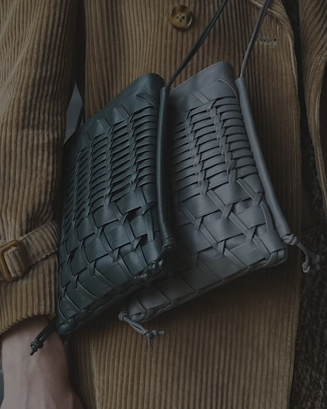 TRENA - Flat Square Crossbody Bag | Hereu Women|Men