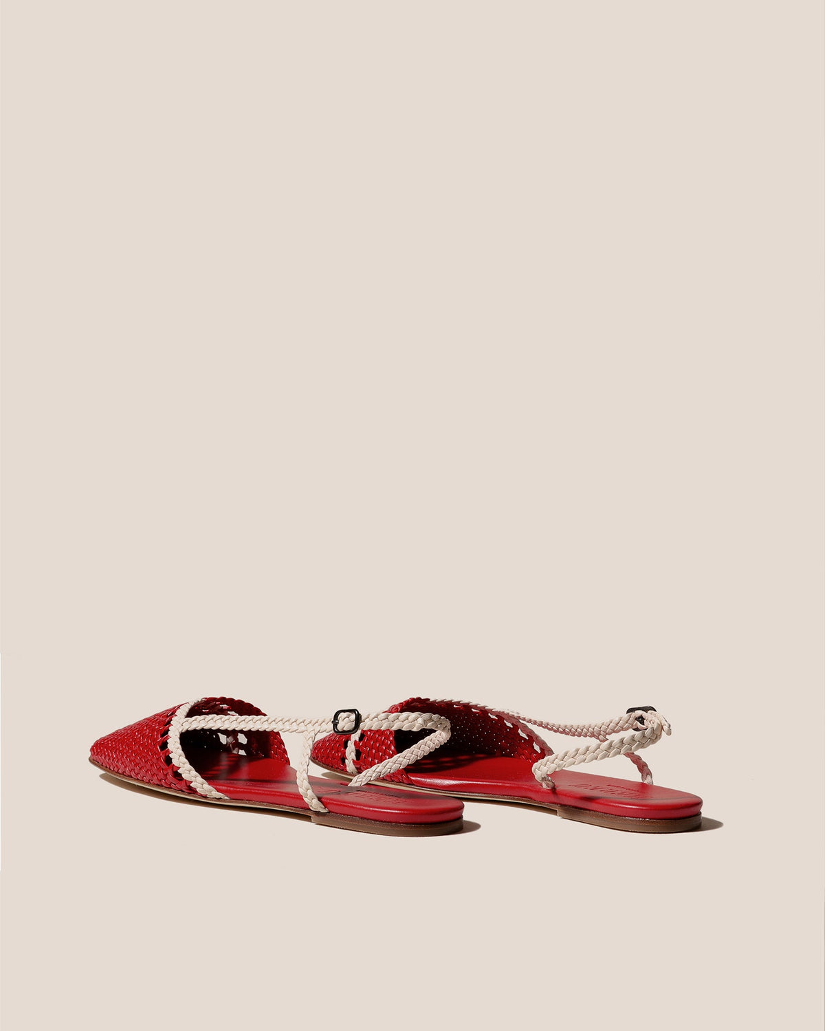 RONDAIA - Woven Asymmetrical Sandal | Hereu Women