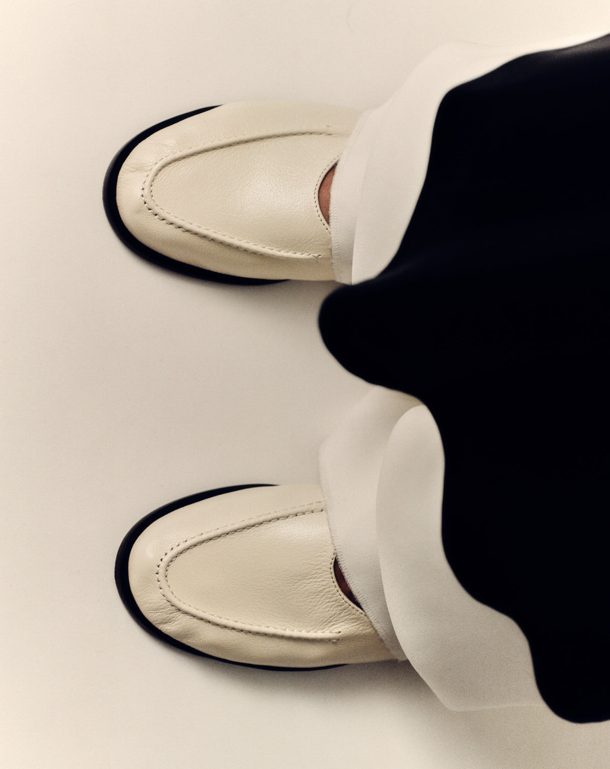 JULIOL W SUPPLE SHINY - High-Cut Deconstructed Loafer | Hereu Women