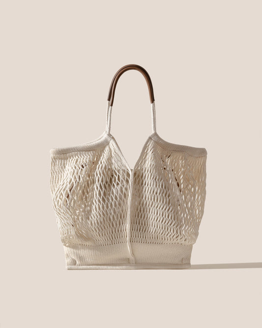CALELLA FILT - Knitted Cotton Net Bag | Hereu Women