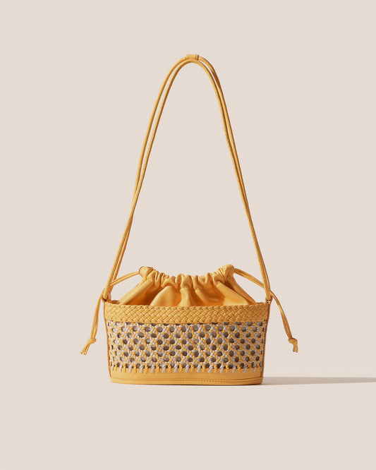 GAIA - Woven Bucket Crossbody Bag | Hereu Women