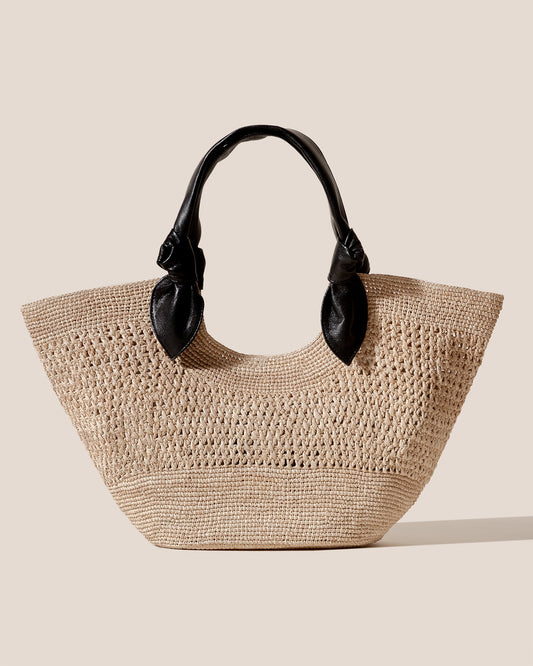 FONOL - Crocheted Raffia Basket | Hereu Women