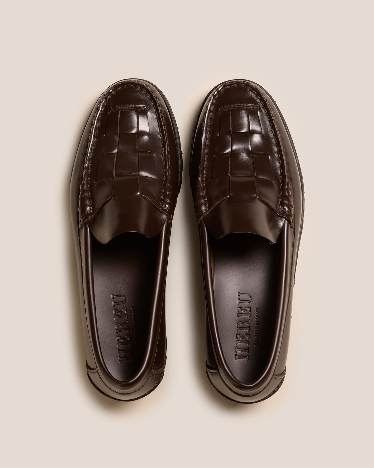 NOMBELA R SPORT - Tread Sole Interwoven Detail Slip-On Loafer | Hereu Men