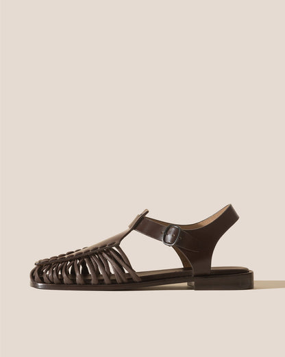 ALARO - Square-Toe T-bar Sandal | Hereu Women
