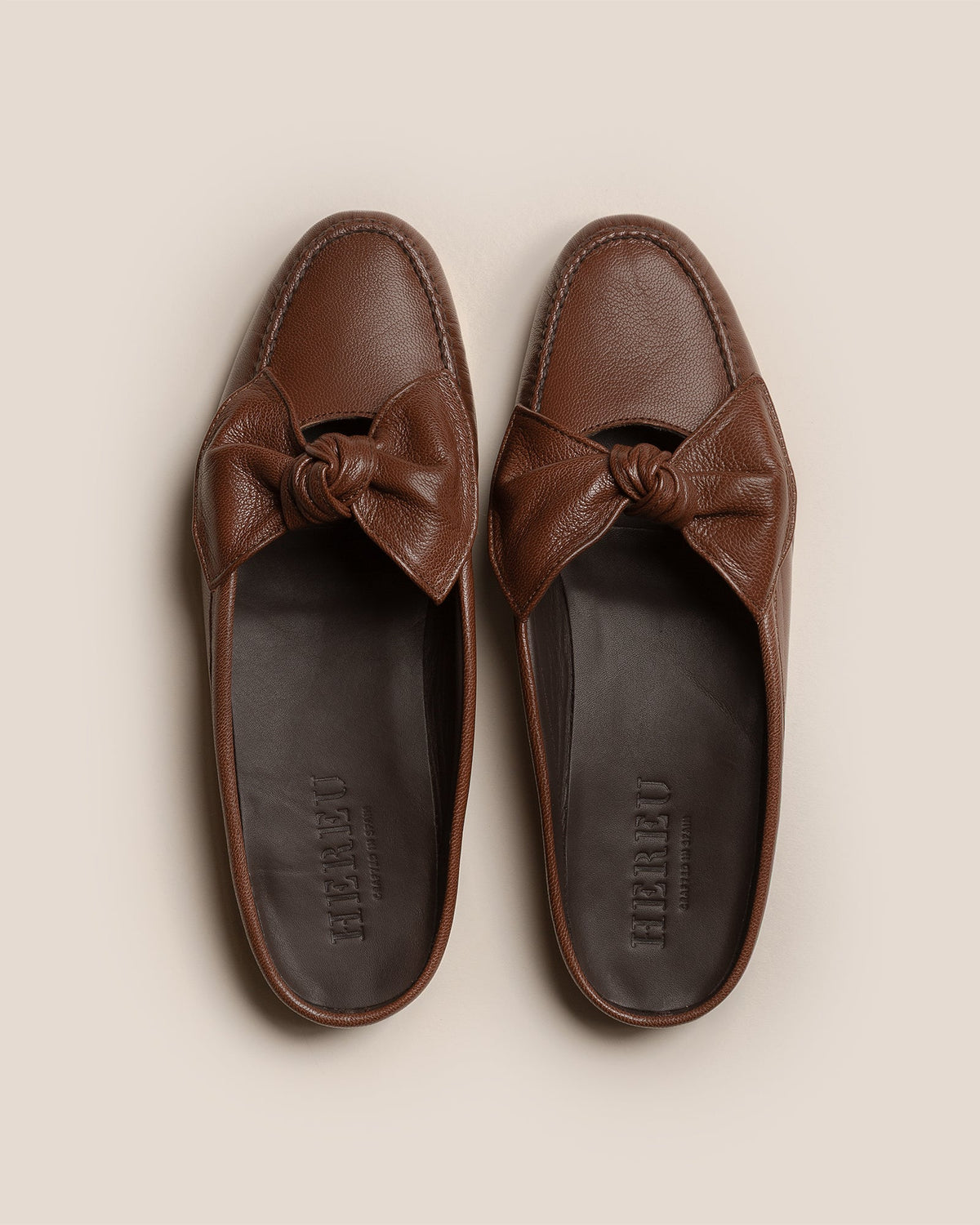 CORBATI MULE - Bow-Detail Slip-On Mule | Hereu Women