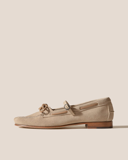 LOREA SUEDE - Mary Jane Loafer | Hereu Women