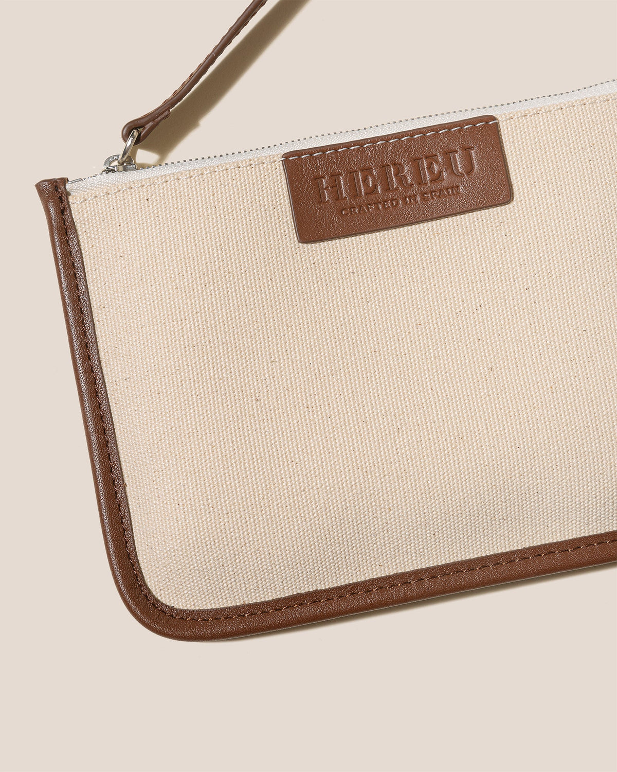 CALELLA - Leather-trimmed Organic Cotton Tote Bag | Hereu Women|Men