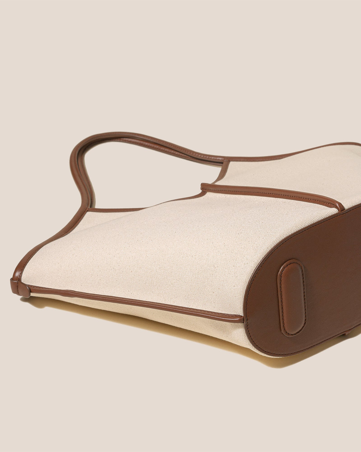 CALELLA - Leather-trimmed Organic Cotton Tote Bag | Hereu Women|Men