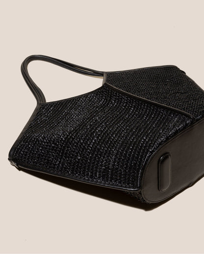 CALELLA RAFFIA - Leather-trimmed Tote Bag | Hereu Women|Men
