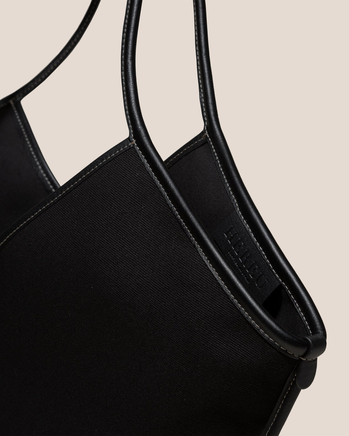 CALELLA - Leather-trimmed Organic Cotton Tote Bag | Hereu Women|Men