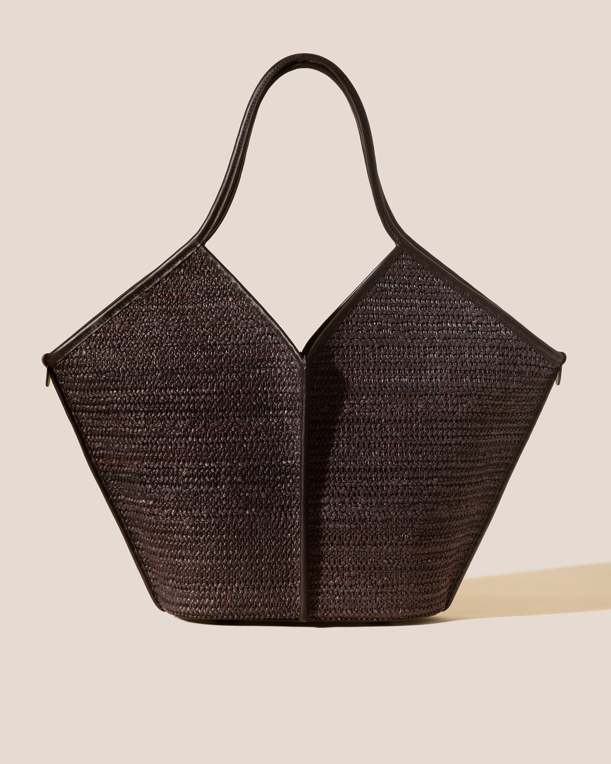 CALELLA RAFFIA - Leather-trimmed Tote Bag | Hereu Women|Men