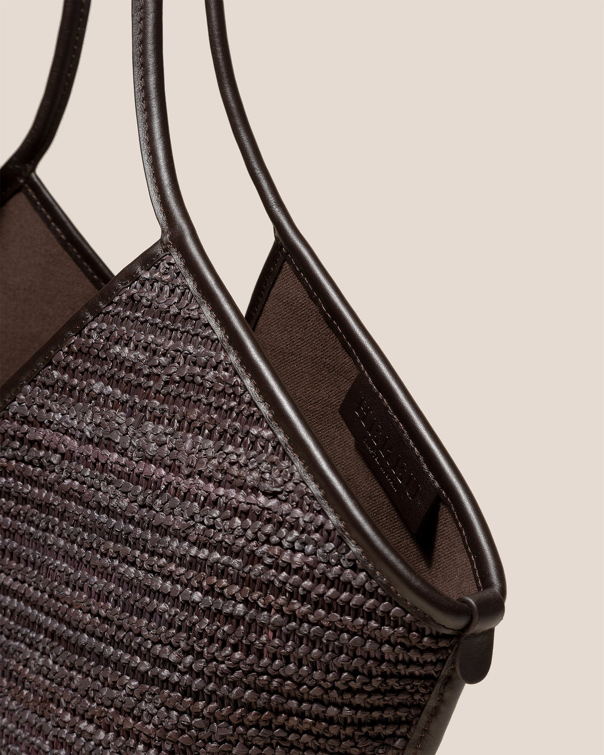 CALELLA RAFFIA - Leather-trimmed Tote Bag | Hereu Women|Men