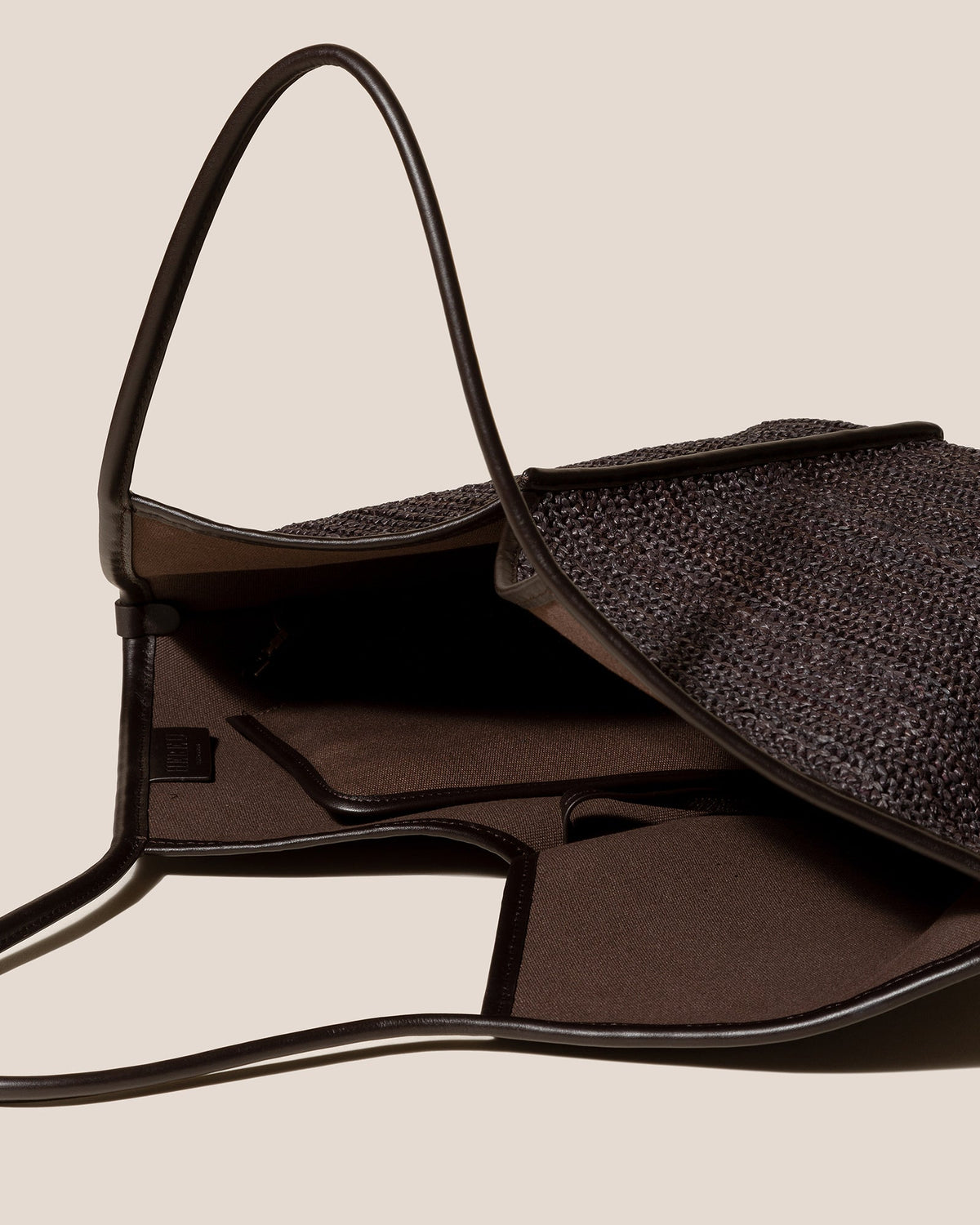 CALELLA RAFFIA - Leather-trimmed Tote Bag | Hereu Women|Men