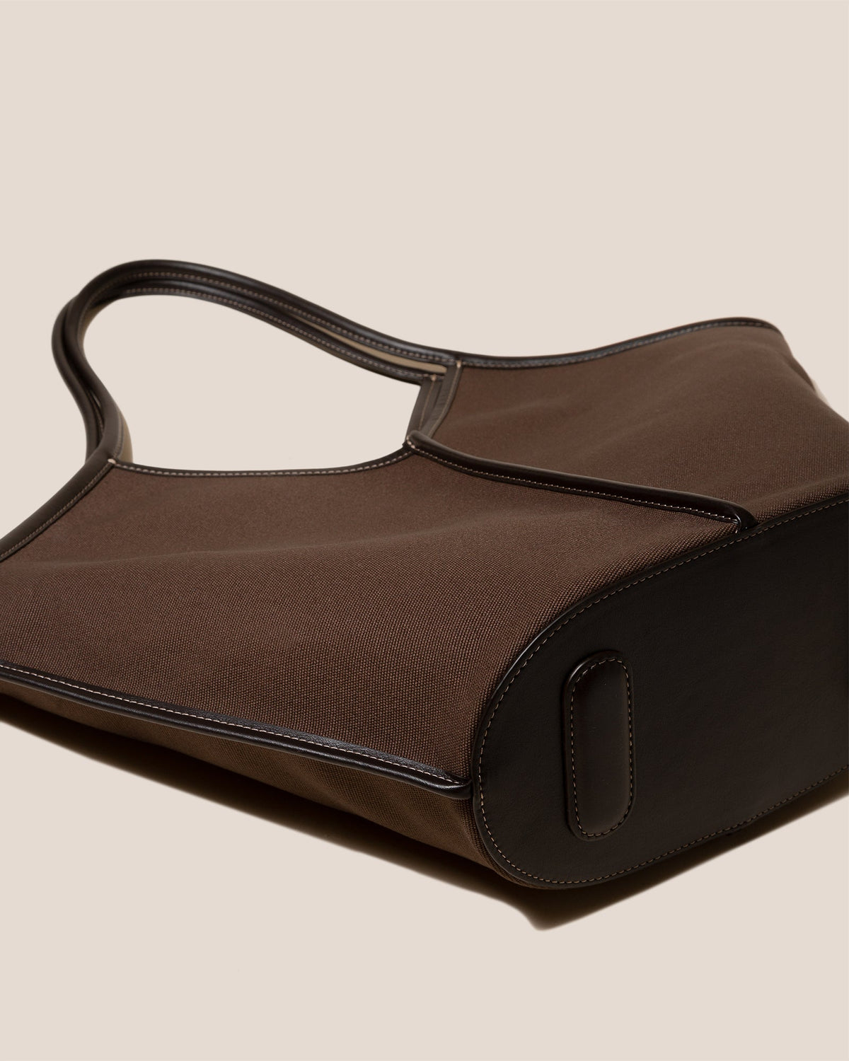 CALELLA - Leather-trimmed Organic Cotton Tote Bag | Hereu Women|Men