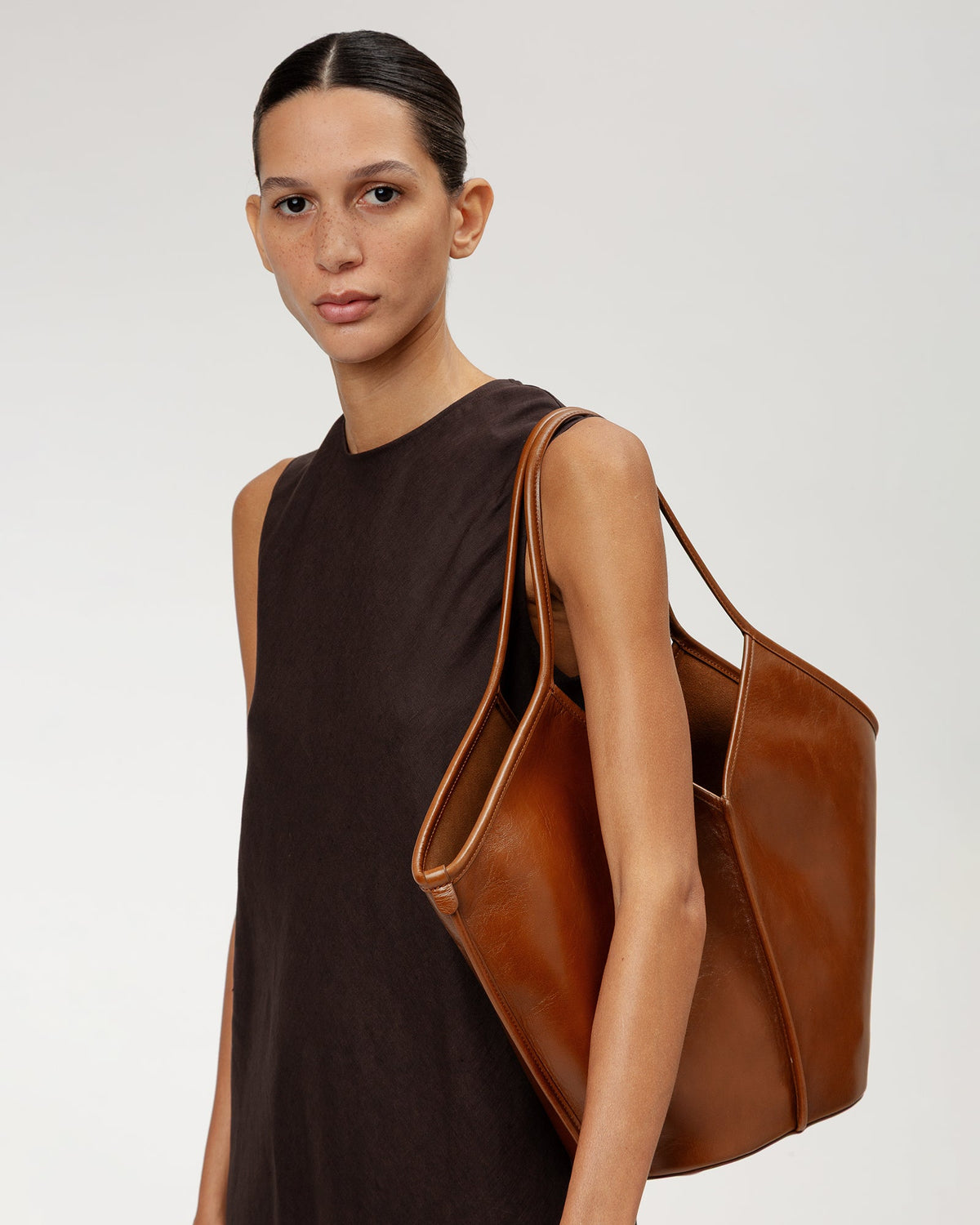 CALELLA DISTRESSED - Leather Tote Bag | Hereu Women|Men