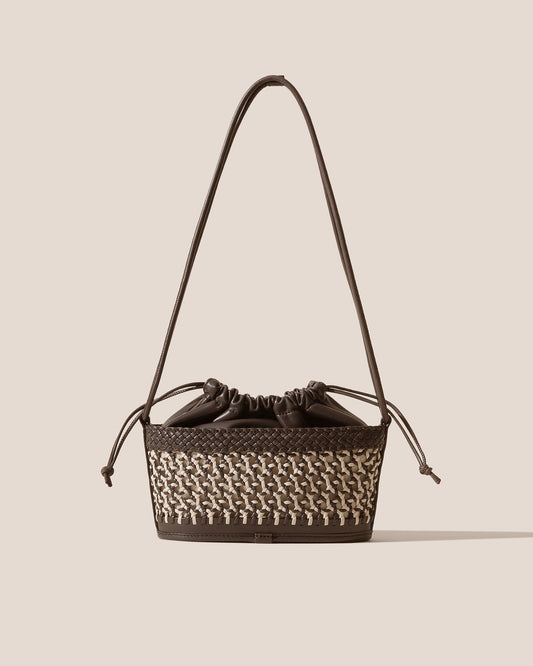GAIA - Woven Bucket Crossbody Bag | Hereu Women