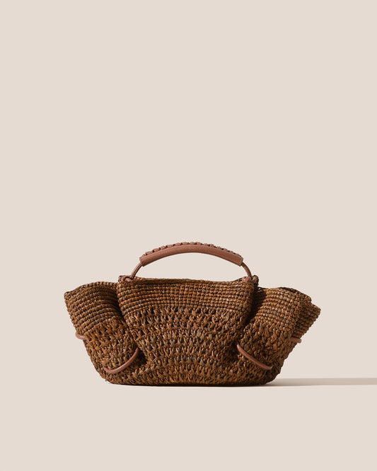 ARTA MINI CROCHET RAFFIA - Pleated Crossbody Bag | Hereu Women|Men