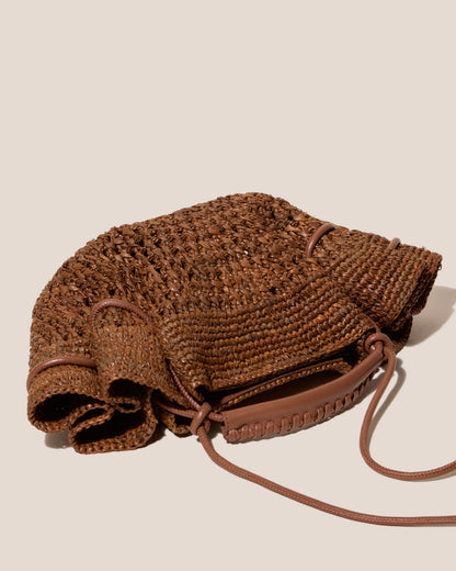 ARTA MINI CROCHET RAFFIA - Pleated Crossbody Bag | Hereu Women|Men