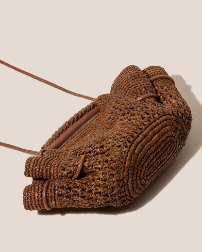 ARTA MINI CROCHET RAFFIA - Pleated Crossbody Bag | Hereu Women|Men