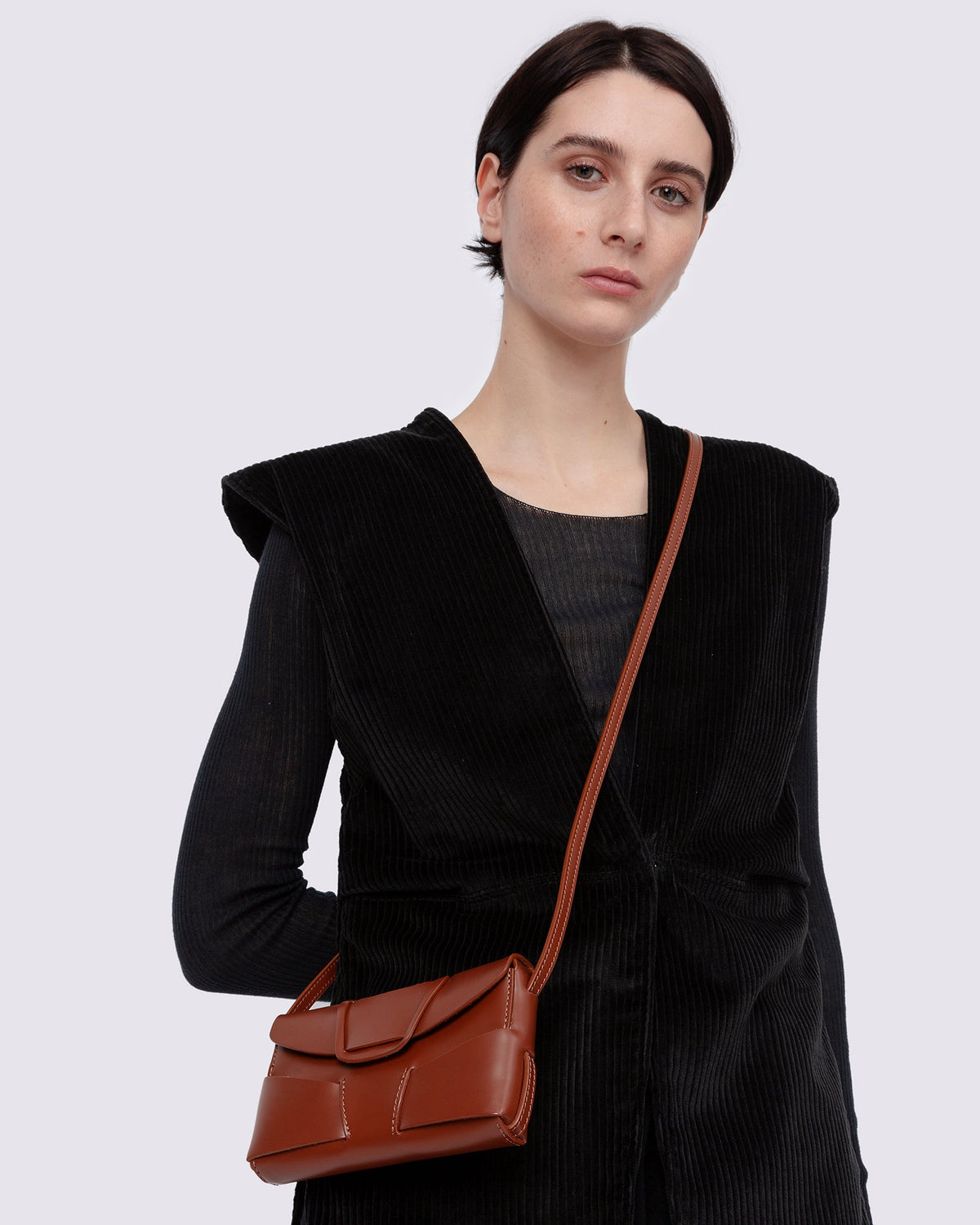 MABRA MINI - Woven Detail Crossbody Bag | Hereu Women|Men