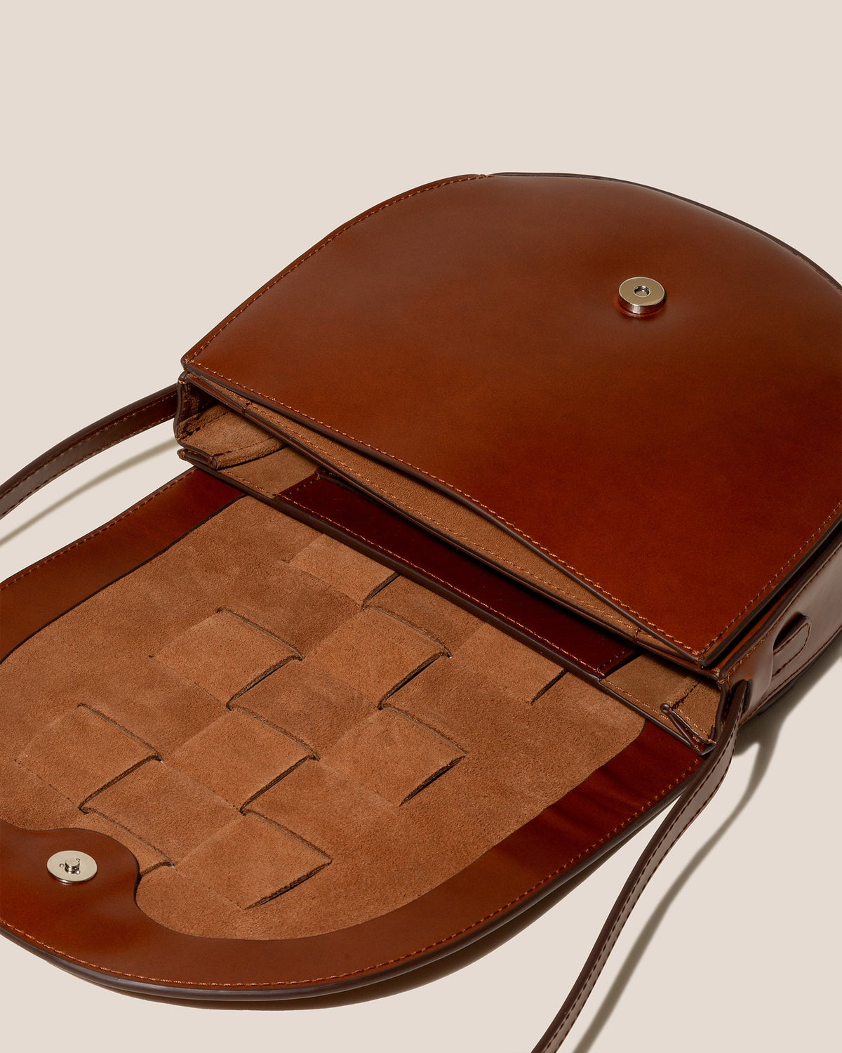 SINIA - Satchel Interwoven Front Detail Bag | Hereu Women|Men