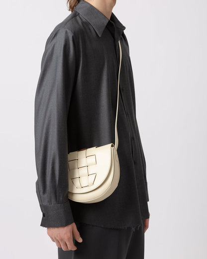SINIA - Satchel Interwoven Front Detail Bag | Hereu Women|Men