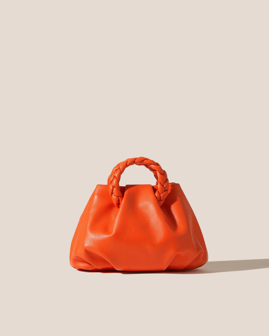 BOMBON - Plaited-handle Leather Handbag | Hereu Women