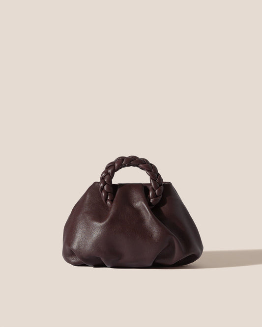 BOMBON - Plaited-handle Leather Handbag | Hereu Women