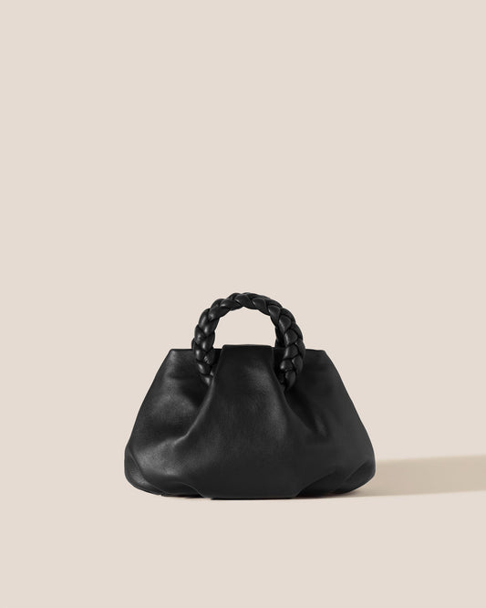 BOMBON - Plaited-handle Leather Handbag | Hereu Women