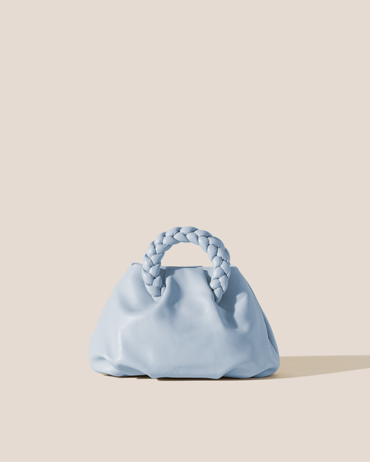 BOMBON - Plaited-handle Leather Handbag | Hereu Women