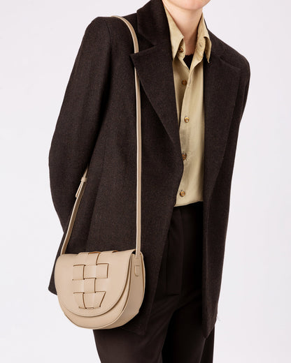 SINIA - Satchel Interwoven Front Detail Bag | Hereu Women|Men