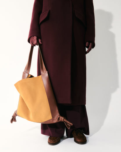 CADOR SUEDE - Slouchy Shoulder Bag | Hereu Women