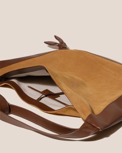 CADOR SUEDE - Slouchy Shoulder Bag | Hereu Women