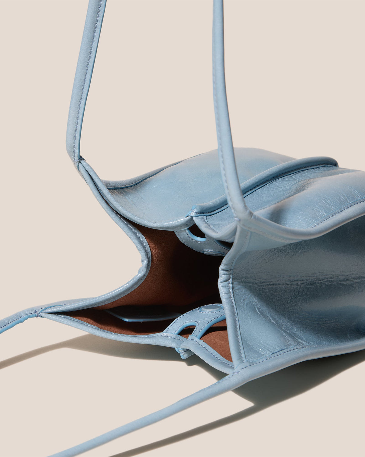 CALELLA BUCKET LEATHER - Leather-trimmed Shoulder Bag | Hereu Women