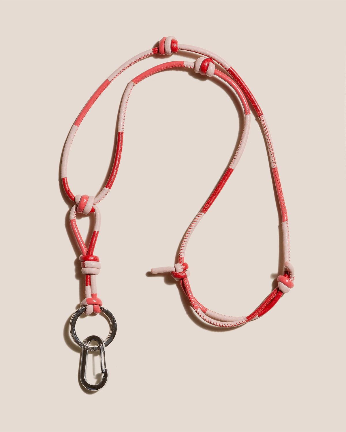 GERANI KEYCHAIN - Hand-Knotted Patchwork Keychain | Hereu Women