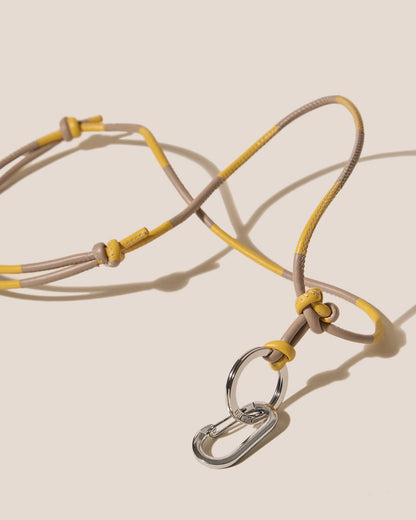 LLUM KEYCHAIN - Hand-Knotted Patchwork Keychain | Hereu Women
