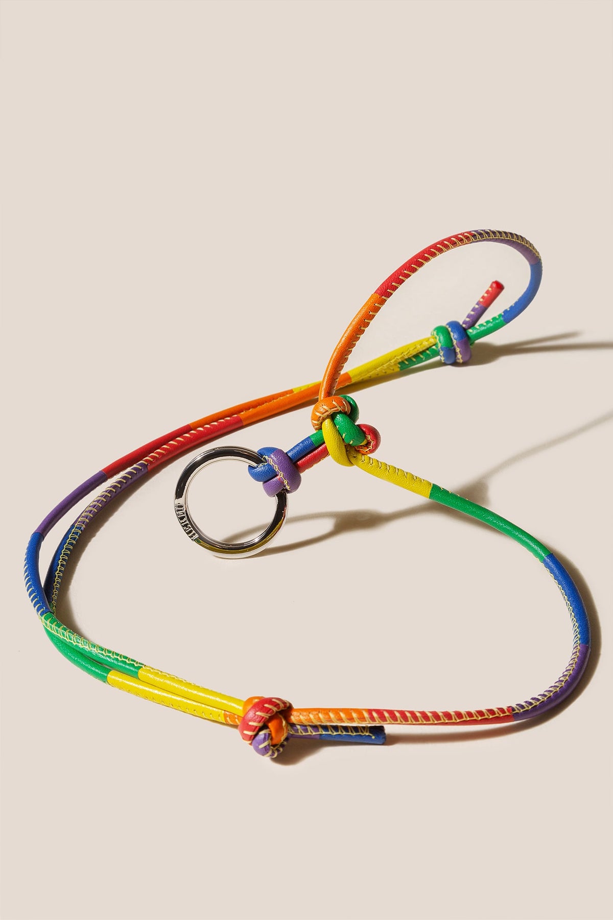 PRIDE KEYCHAIN - Multicoloured Patchwork Keychain | Hereu Women