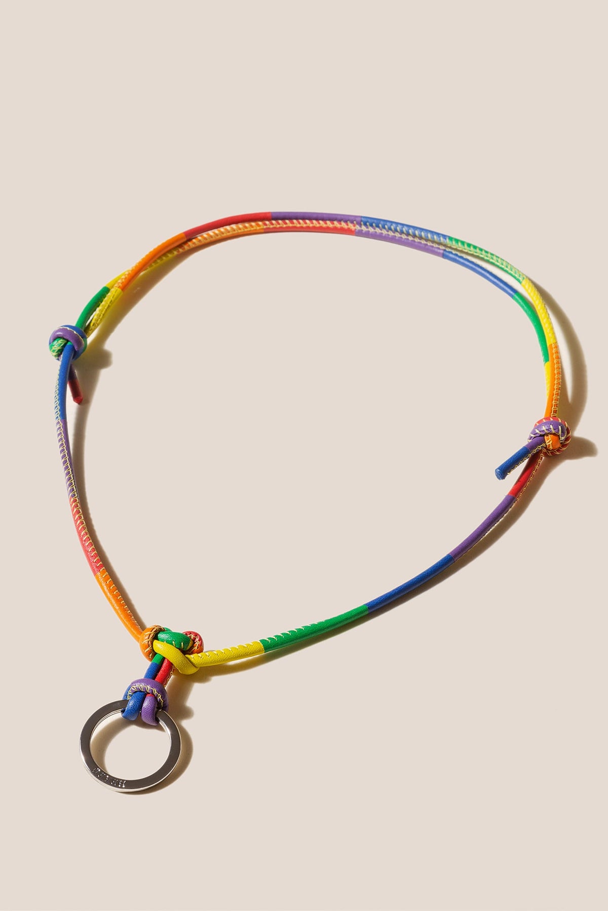 PRIDE KEYCHAIN - Multicoloured Patchwork Keychain | Hereu Women