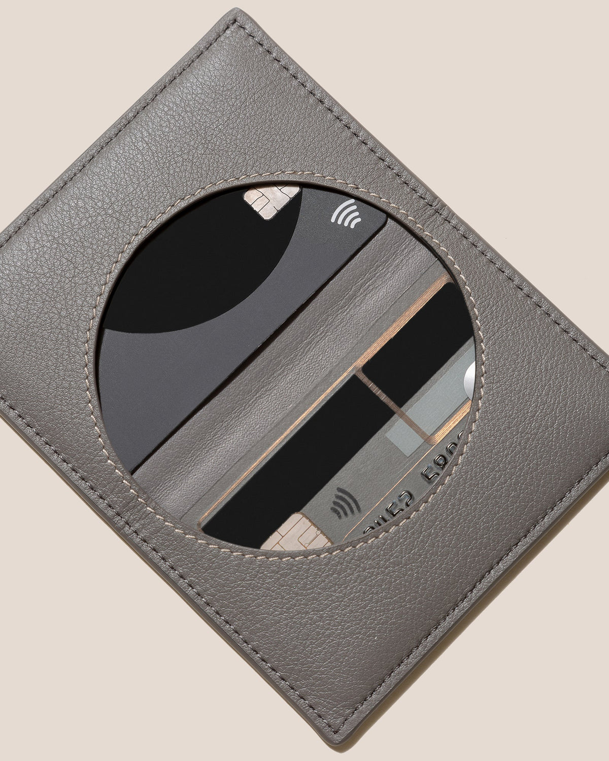 RODONA - Foldable Leather Card Holder | Hereu Women