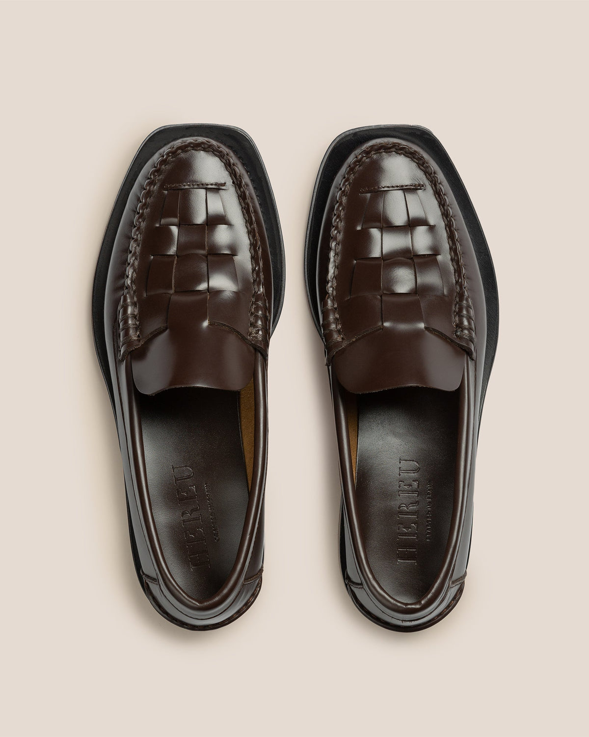 NOMBELA - Interwoven Detail Slip-On Loafer | Hereu Men
