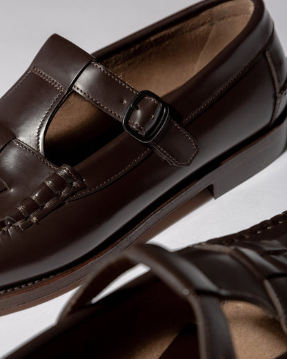 SOLLER - T-bar Moccasin | Hereu Men