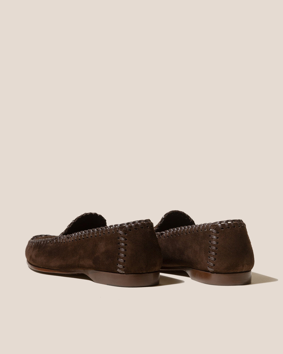 SASTRE SUEDE - Braided Seams Slip-on Loafer | Hereu Men