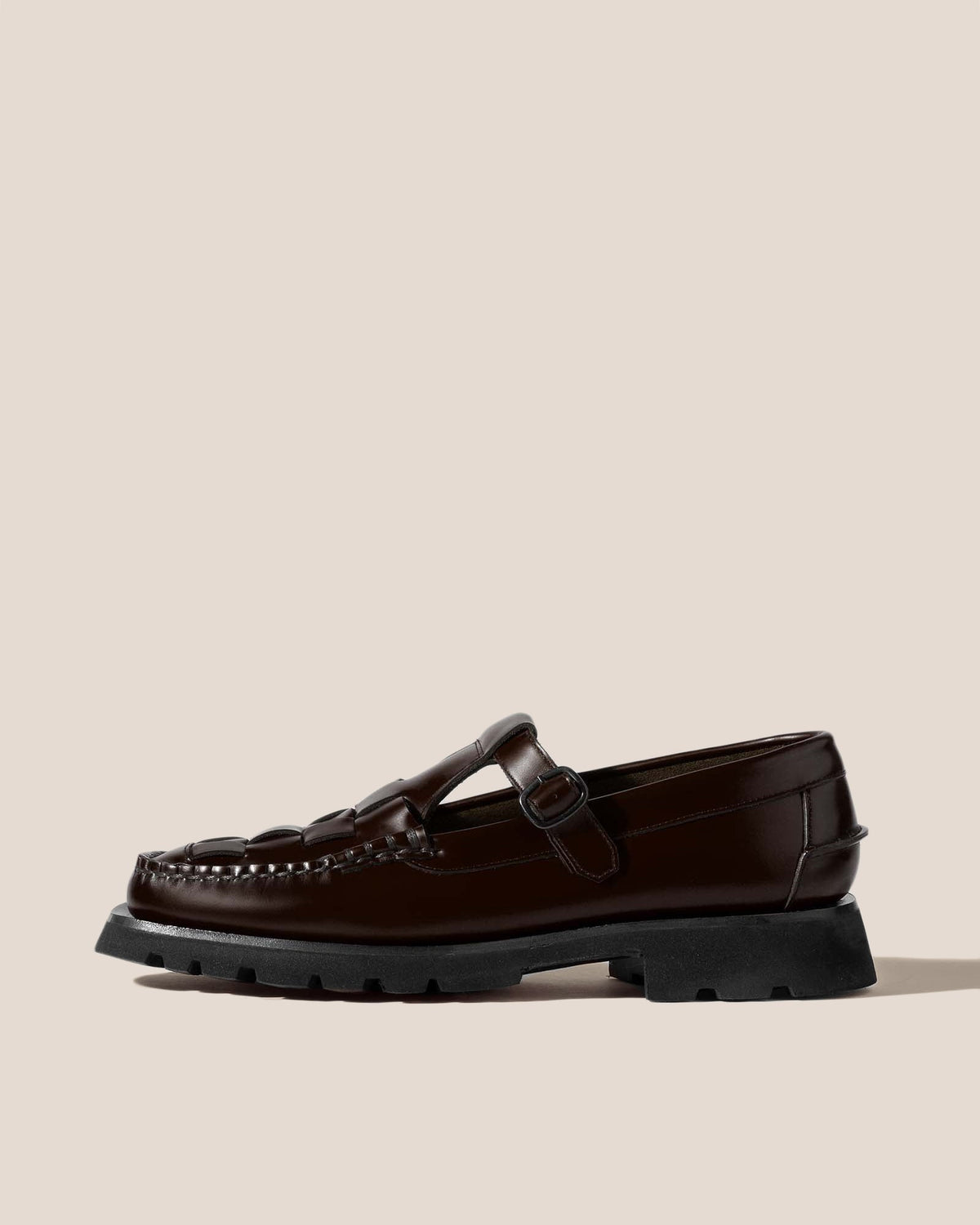 SOLLER SPORT - Tread Sole T-Bar Loafer | Hereu Men