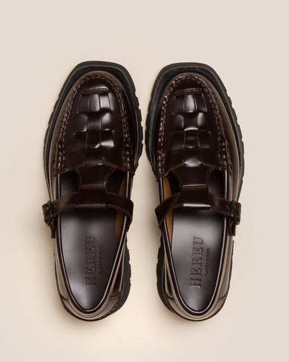 SOLLER SPORT - Tread Sole T-Bar Loafer | Hereu Men