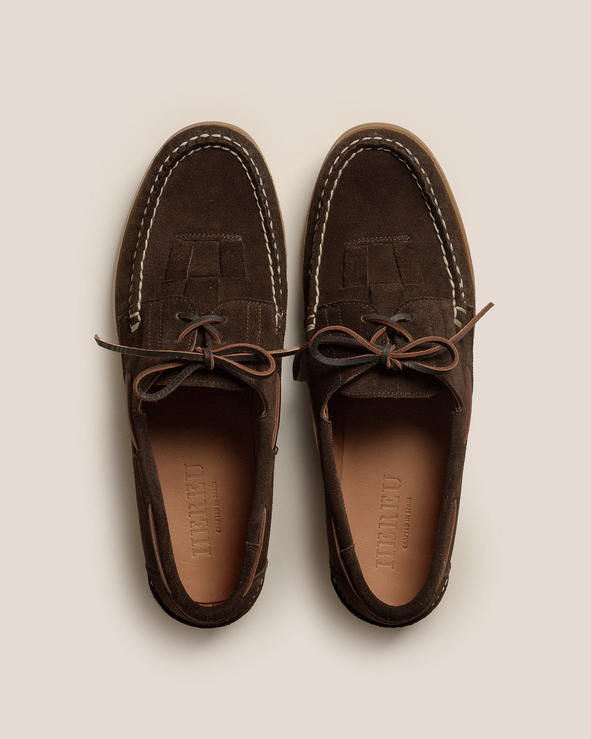 SALER NAUTIC SUEDE - Lace-up Loafer | Hereu Men