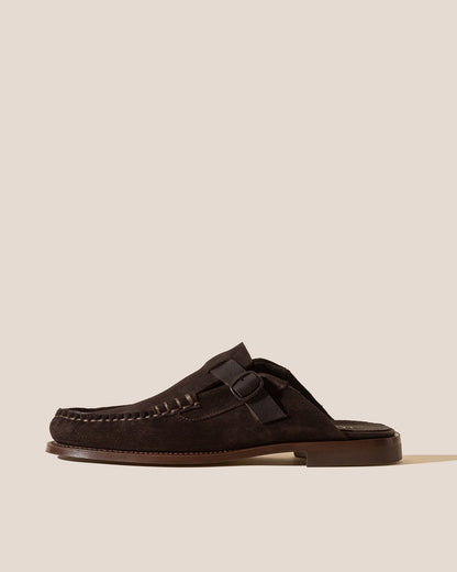 BARRACA - Buckle-strap Mule Loafer | Hereu Men