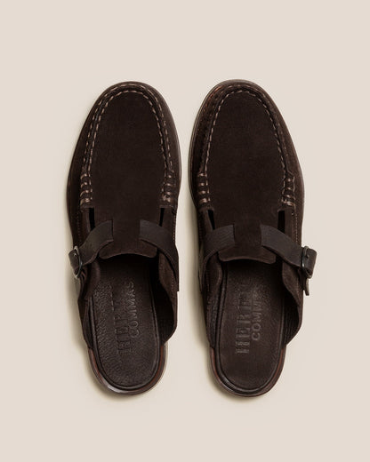 BARRACA - Buckle-strap Mule Loafer | Hereu Men