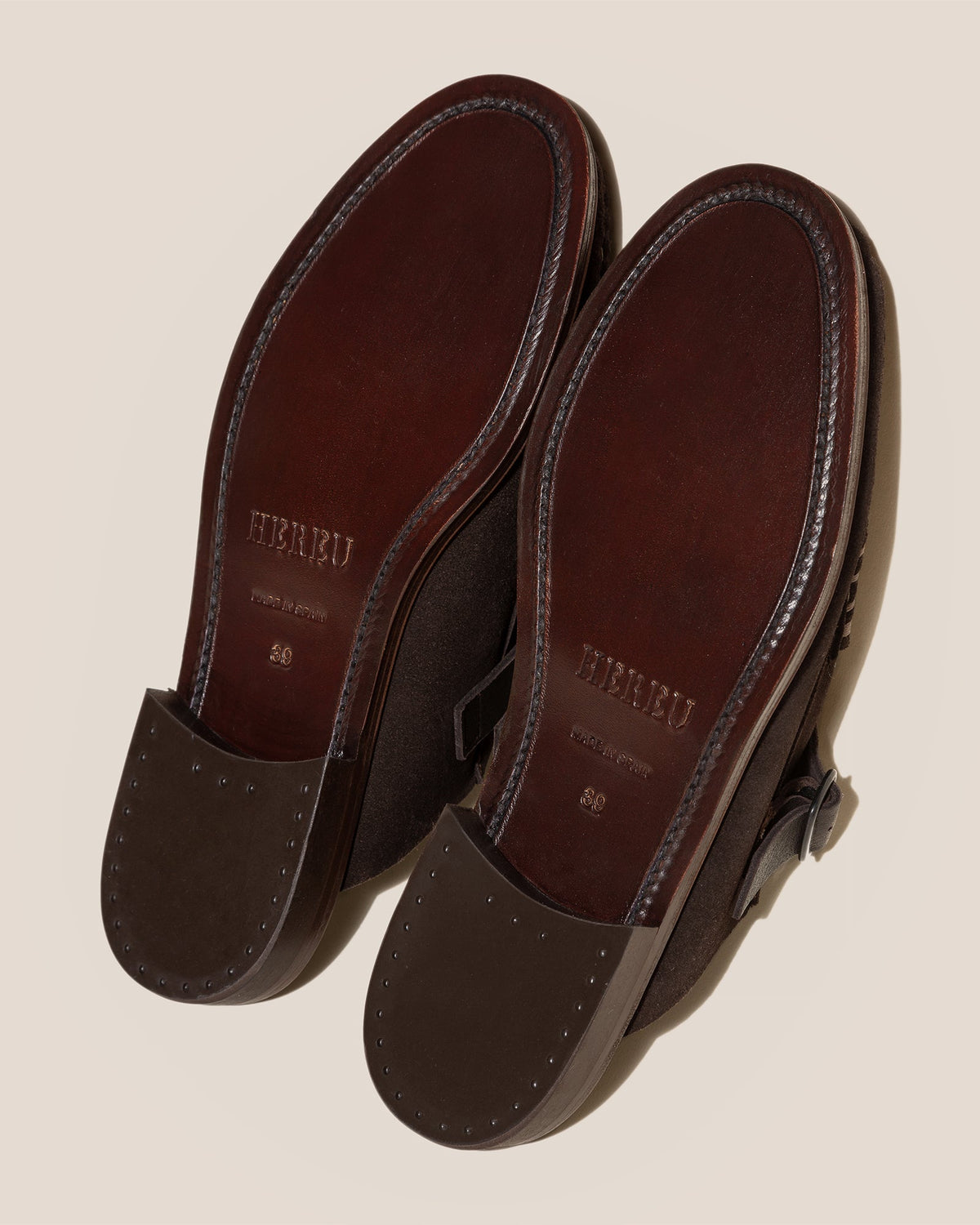 BARRACA - Buckle-strap Mule Loafer | Hereu Men